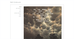 Desktop Screenshot of bethgrabowski.com